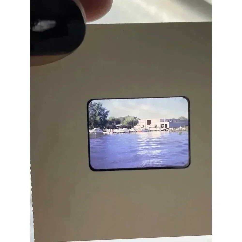 Lot of 35 VTG 35mm Film Slides Vacation Family Lake Boat River Photos‎ Variety